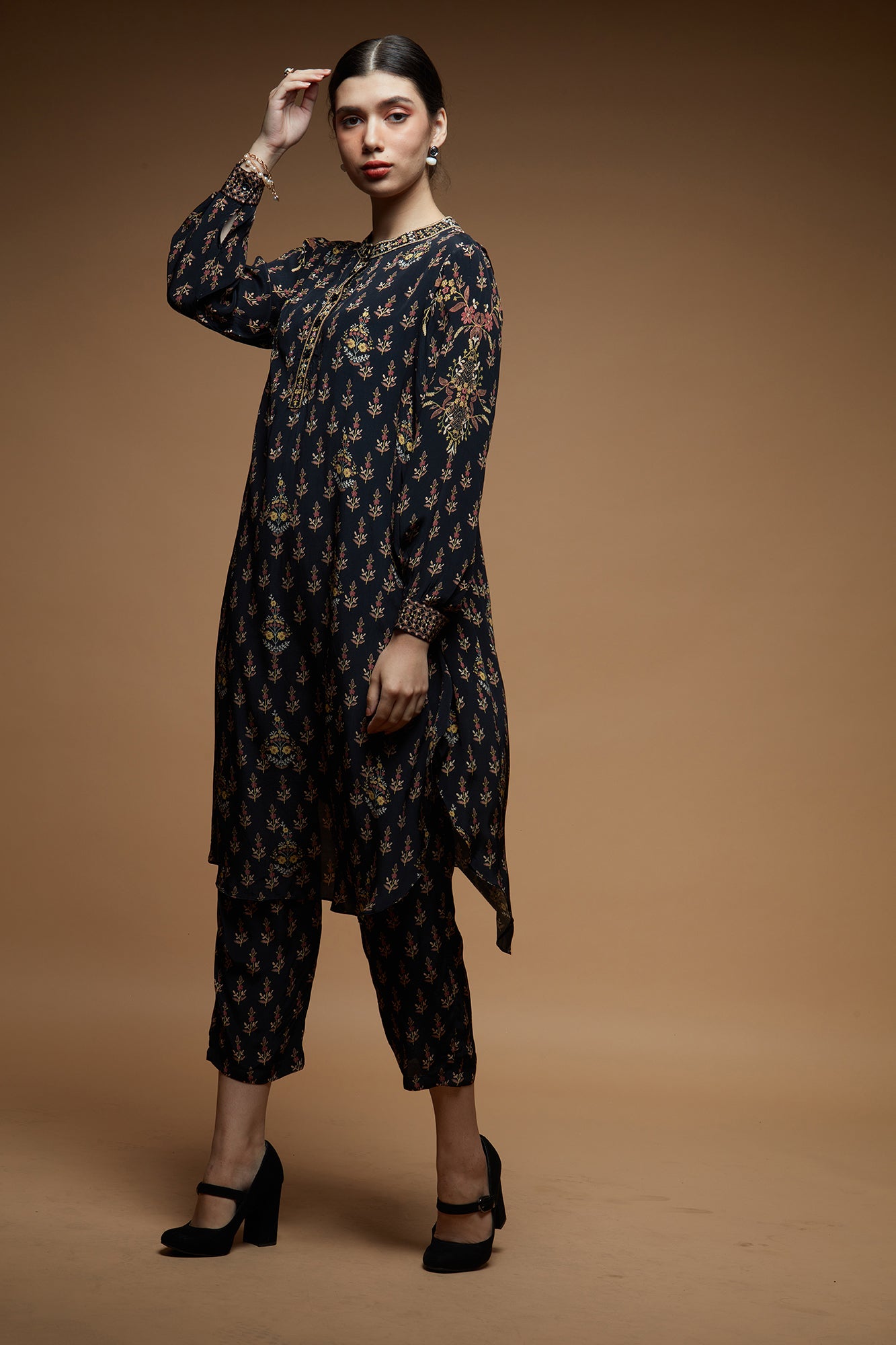 Black Color Co-ord Set